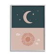 thumbnail image 1 of Industries Night Sky over Sunny Day Muted Tones 16 in x 20 in Framed Painting Art Prints, by Stupell Home Décor, 1 of 7
