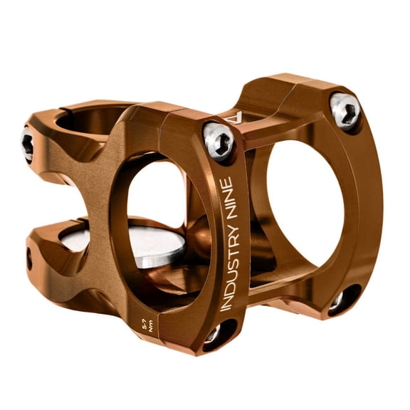 Industry Nine A35 Stem - 32mm, 35 Clamp, +/-9, 1 1/8", Aluminum, Bronze