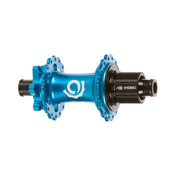Industry Nine Hydra 2 Boost MicroSpline, Disc Hub, Rear, 28H, 12mm TA, 148mm, Shimano Micro Spline, Turquoise