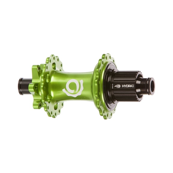 Industry Nine Hydra 2 Boost MicroSpline, Disc Hub, Rear, 32H, 12mm TA, 148mm, Shimano Micro Spline, Lime
