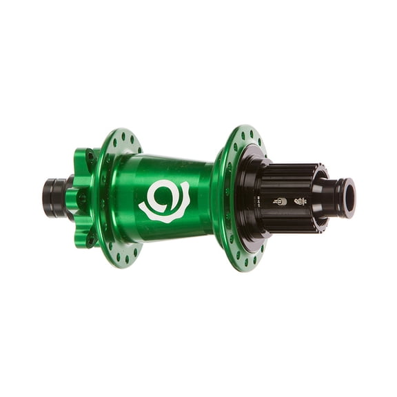 Industry Nine Hydra Classic Boost 6B, Disc Hub, Rear, 28H, 12mm TA, 148mm, Shimano Micro Spline, Green