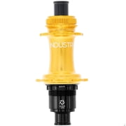 Industry Nine Solix M Classic Rear MS, Disc Hub, Rear, 28H, 12mm TA, 148mm, Shimano Micro Spline, Gold