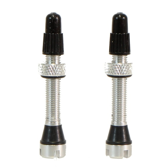 Industry Nine Tubeless Presta Valve Stem, 40mm (Pair) - Silver