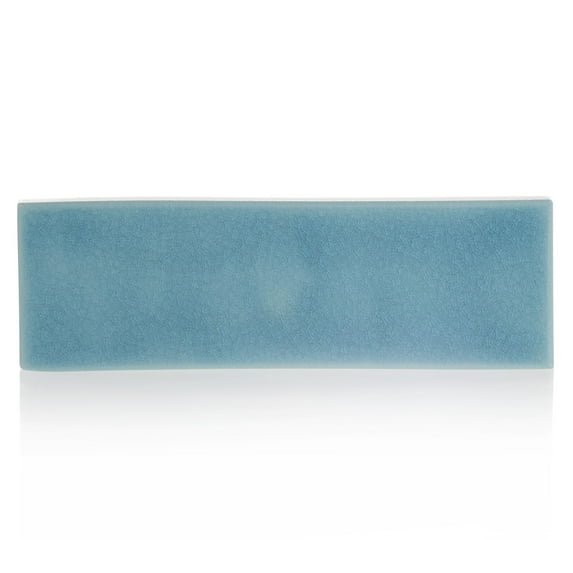 Industry Tile 2.5"x8" Metropolis Crackled Ocean Ceramic Wall Tile (10.75 Sq. ft. per Box)