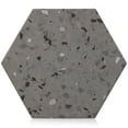 thumbnail image 1 of Industry Tile 8x10 Hexagon Spark Gray Porcelain Tile (1 Box, 9.9 Sq. Ft.), 1 of 6