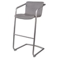 thumbnail image 1 of Indy Faux Leather Arm Bar Stool (Set of 2), Multiple Colors, 1 of 7