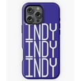 thumbnail image 1 of Indy Indy Indy Indiana City Art M3514 Phone Case for iPhone 17 16 15 14 13 12 11 Pro Max, 1 of 2