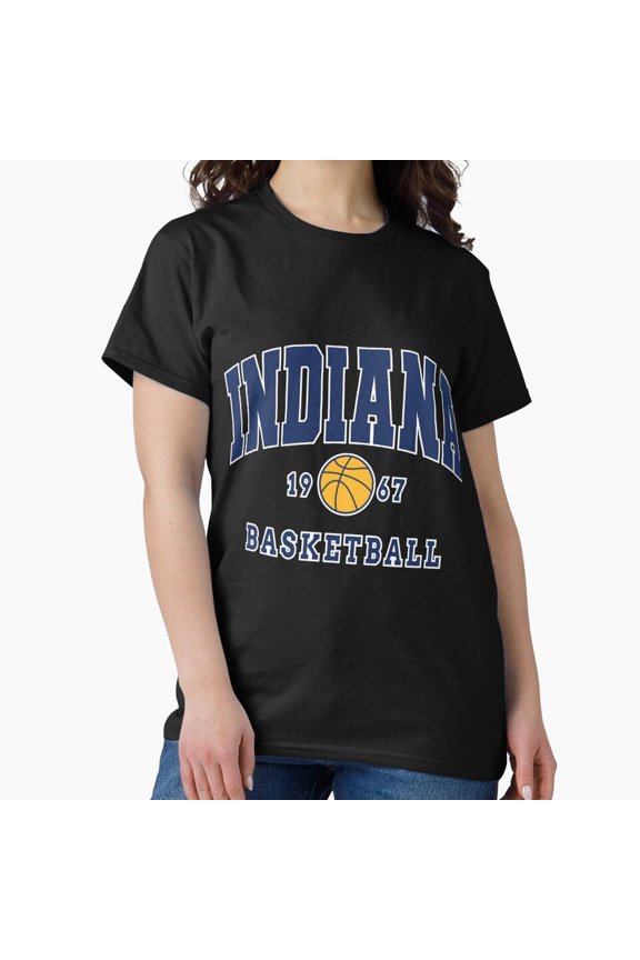 Indy Pacers Art Retro Athletic Heritage Pro Team Graphic Design Unisex T-Shirt, up to size 5XL