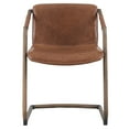thumbnail image 1 of New Pacific Direct Indy 19.5" Side Chair in Antique Cigar Brown (Set of 2), 1 of 5
