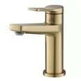 thumbnail image 1 of Indy Single Handle Bathroom Faucet in Brushed Gold, 1 of 12