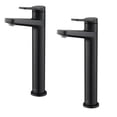 thumbnail image 1 of Indy™ Single Handle Vessel Bathroom Faucet in Matte Black (2-Pack), 1 of 14