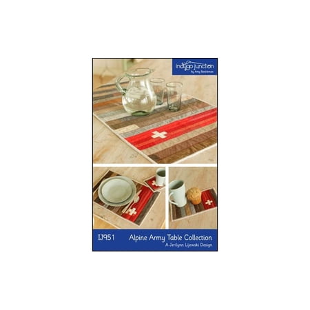 Indygo Junction Alpine Army Table Collection Ptrn