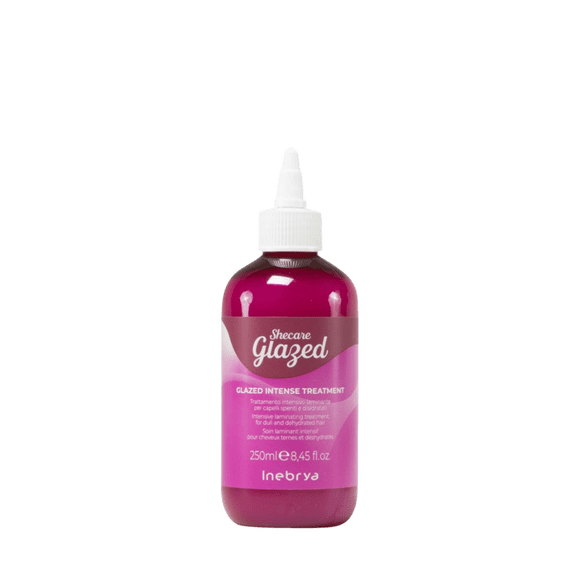 Inebrya Shecare Glazed Intensive Laminating Treatment for Dull and Dehydrated Hair, 250ml