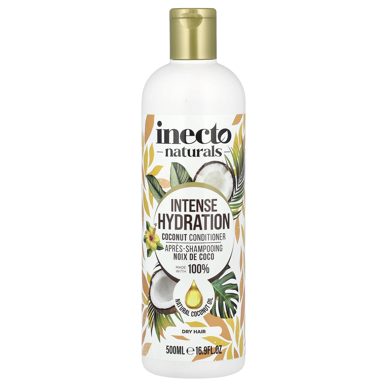 トリートメント naoco Inecto Intense Hydration, Coconut Conditioner, Dry Hair , 16.9 fl