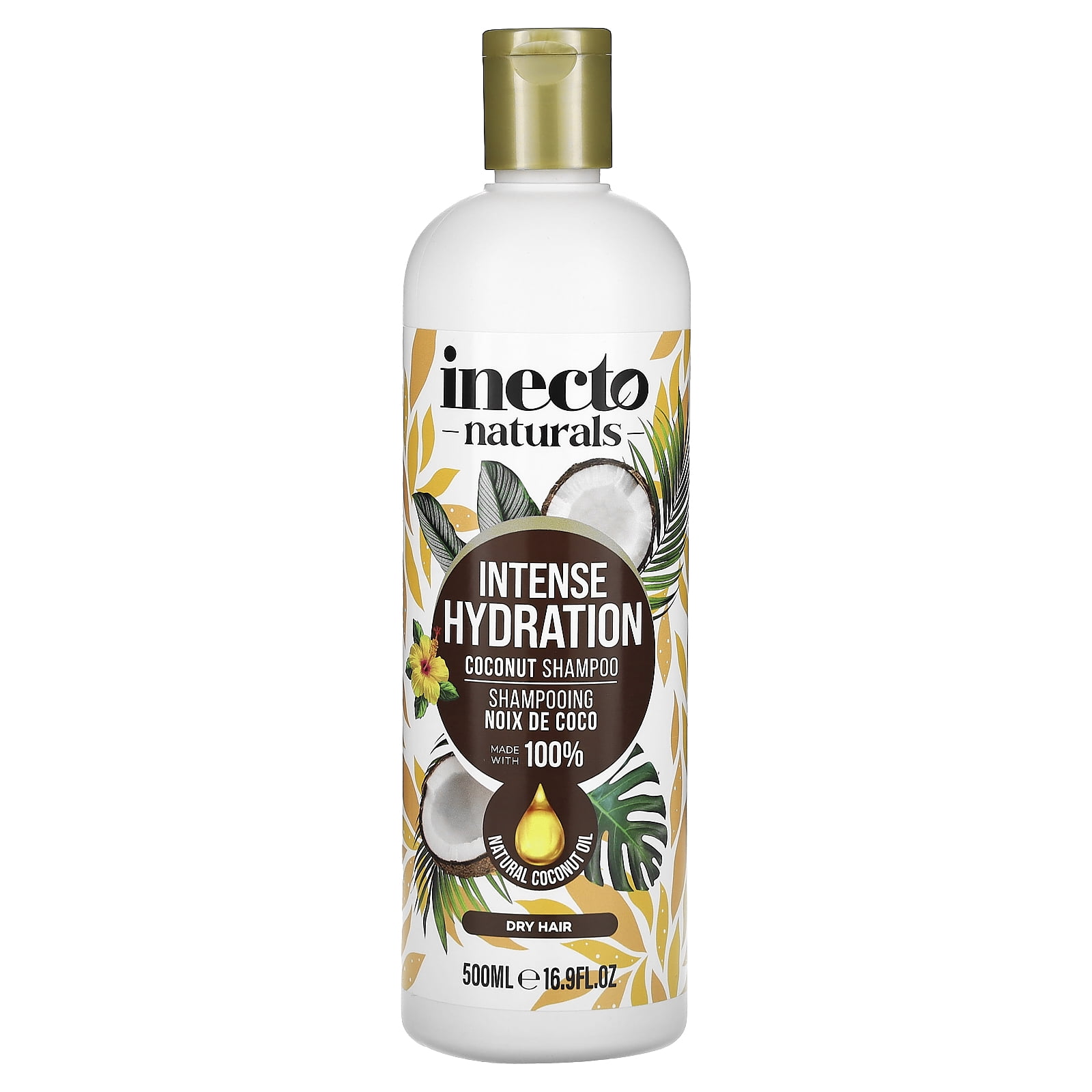 シャンプー necco Inecto Intense Hydration, Coconut Shampoo, 16.9 fl oz (500 ml