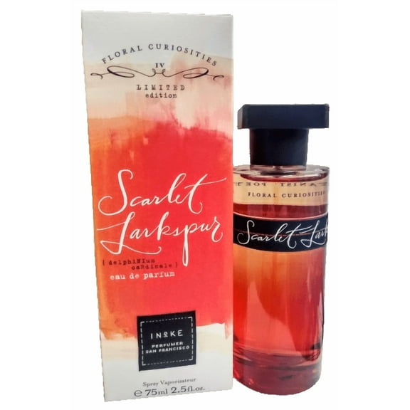 Ineke Floral Curiosities IV Scarlet Larkspur Eua de Parfum (Perfume) Limited Edition 2.5 fl oz
