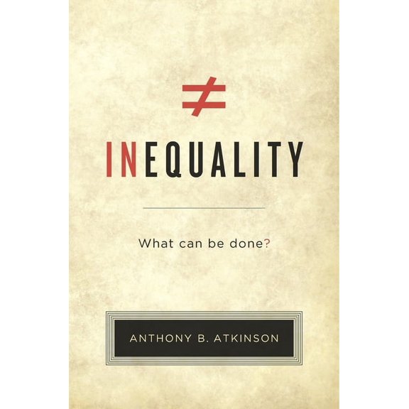 Inequality: What Can Be Done? (Paperback)