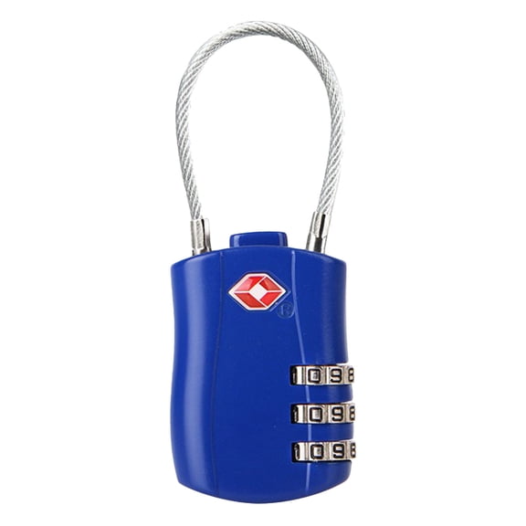 Inerposs Aluminum Alloy Password Padlock, Security Combination Lock for Luggage, Travel Suitcase Lock, Multifunctional Bicycle Lock, Lightweight Portable Lock for Outdoor Activities