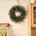 thumbnail image 1 of Inerposs Artificial Flower Wreath, Spring Summer Decorative Wreath, Front Door Home Decor, Wedding and Easter Decoration, Multi-functional Indoor Outdoor Decor, 1 of 6