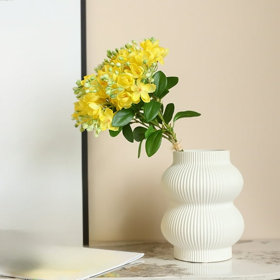 Inerposs Artificial Jasmine Flowers, Simulation Flower Arrangement, Wedding Decor, Home Decor Accent, Long-Lasting Floral Decoration