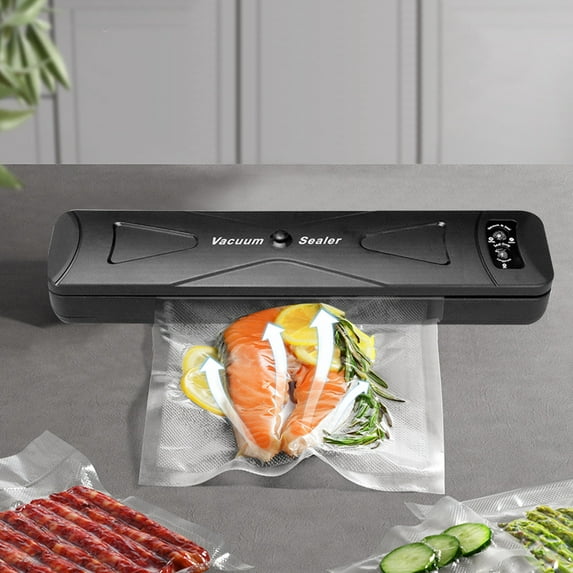 Inerposs Automatic Food Vacuum Sealer, Food Preservation Machine, Kitchen Storage System, Easy to Use Sealing Device, Compact Design for Fresh Food Storage