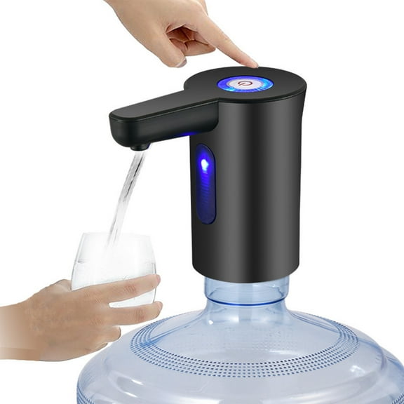 Inerposs Automatic Water Pump, USB Charging Water Dispenser, Food-Safe Water Jug Pump, Portable Water Suction Device for Home and Office