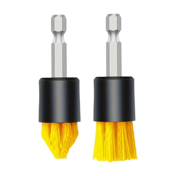 Inerposs Car Tire Brush, Wheel Hub Brush, Multifunctional Cleaning Tool, Electric Drill Cleaning Brush, Durable Surface Scrubbing Brush