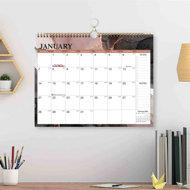 Inerposs Clearance Wall Calendar 202425 Planning Calendar Thick Paper