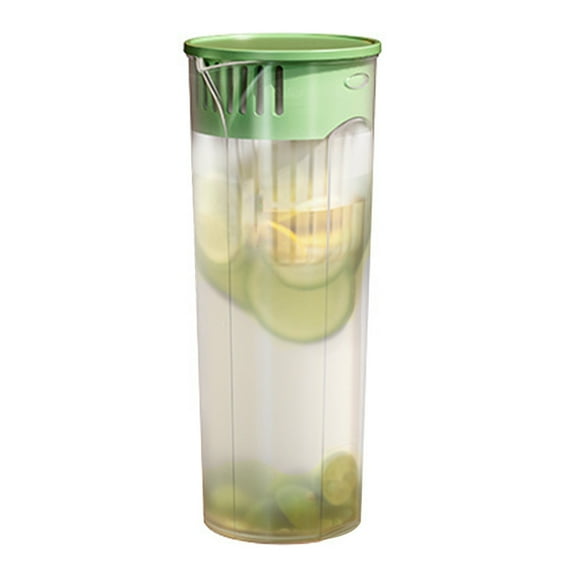 Inerposs Cold Kettle, Fruit Teapot, 2L Drink Container, Iced Tea Pitcher, Kitchen Beverage Dispenser, Perfect for Home Party and Bar