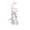 thumbnail image 1 of Inerposs Colorful Dreamcatcher, Crescent Shaped Wall Decoration, Handcrafted Dreamcatcher Crafts, Unique Interior Decor for Bedroom and Living Spaces, Bohemian Style Home Accessory, 1 of 6