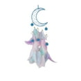 thumbnail image 1 of Inerposs Colorful Dreamcatcher, Crescent Shaped Wall Decoration, Handcrafted Dreamcatcher Crafts, Unique Interior Decor for Bedroom and Living Spaces, Bohemian Style Home Accessory, 1 of 6