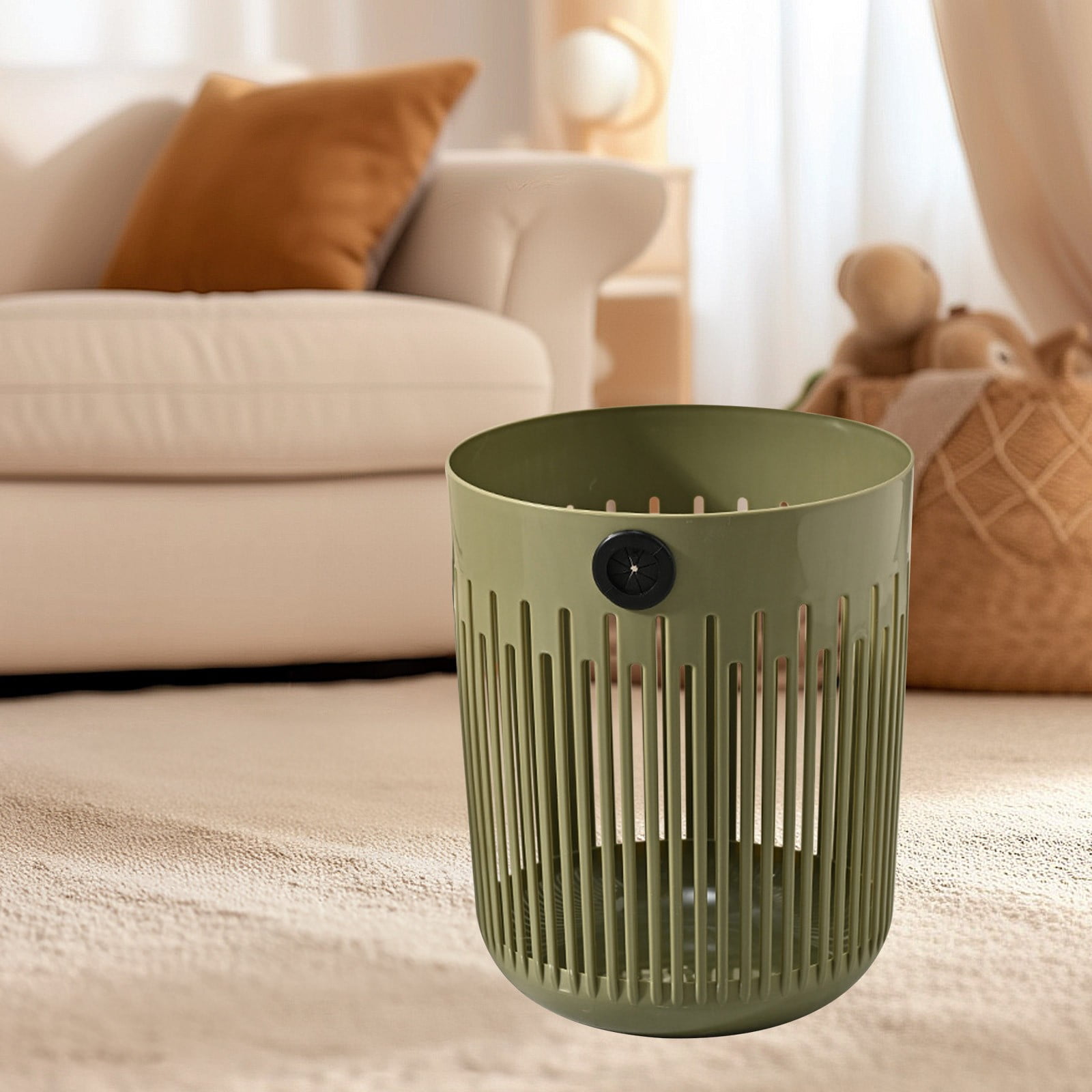 Inerposs Compact Bathroom Waste Bin Spacious, Lidless Convenience