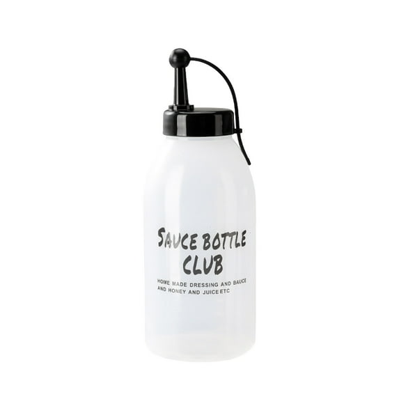 Inerposs Condiment Squeezing Bottles, Flip Top Squeeze Bottles, Plastic Condiment Dispenser, Liquid Seasoning Press Bottle, Multi-Purpose Kitchen Condiment Container