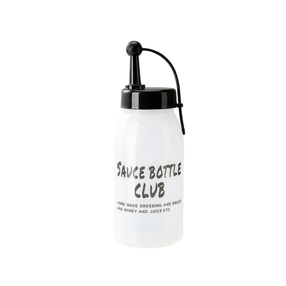 Inerposs Condiment Squeezing Bottles, Flip Top Squeeze Bottles, Plastic Condiment Dispenser, Liquid Seasoning Press Bottle, Multi-Purpose Kitchen Condiment Container