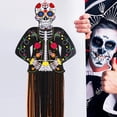 thumbnail image 1 of Inerposs Day of the Dead Decorations, Extra Large Weather-Resistant Banners, Prestrung Party Decor, Festival and Altar Display, Multi-Season Use, 1 of 6