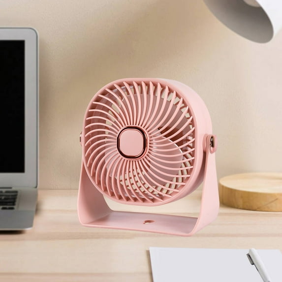 Inerposs Desk Fan with USB Charging, Three-Speed High Wind Power, Hanging Mini Electric Fan, Wall Mounted Design, Digital Display