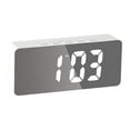 thumbnail image 1 of Inerposs Digital Alarm Clock, LED Mirror Display, Snooze Function, USB Rechargeable, Adjustable Brightness, 1 of 6
