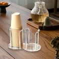 thumbnail image 1 of Inerposs Disposable Cup Holders, Acrylic Cup Storage Rack, Multifunctional Storage Cup Holders, Home Coffee Tea Cup Holders, Space-Saving Design for Home and Office, 1 of 6