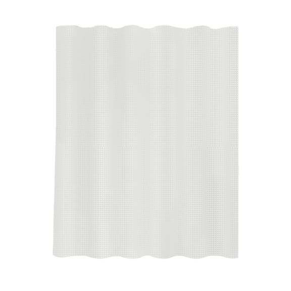 Inerposs Double Sided Polka Dot Shower Curtain, Waterproof Bathroom Curtain, Durable and Easy to Clean, Wet and Dry Separation, Translucent and Opaque Design