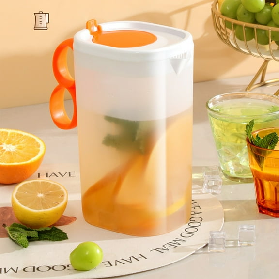 Inerposs Ecologically Friendly Kettle, Cold Beverage Jar, Portable Ice Tea Pitcher, Large Capacity Carafe, Perfect for Parties and Outdoor Activities
