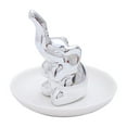 thumbnail image 1 of Inerposs Elegant Jewelry Tray, Ceramic Decorative Plate, Small Elephants Ring Organizer, Unique Home Decor, Stylish Gift Idea for Any Occasion, 1 of 7