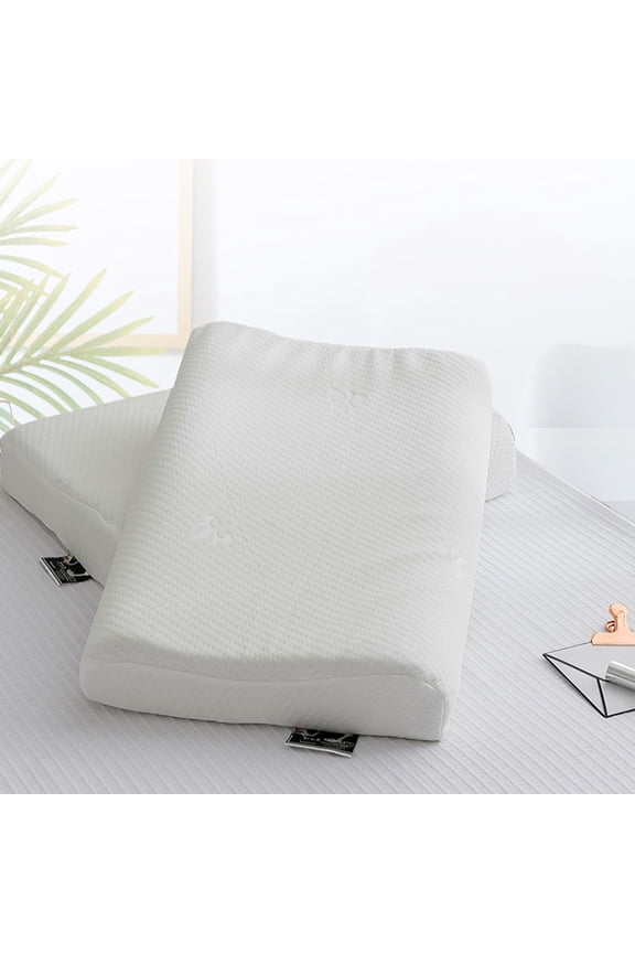 Emulsion Contour Pillows - Soft, Supportive for Side Back Stomach Sleepers, Adjustable