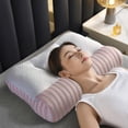 thumbnail image 1 of Inerposs Ergonomic Memory Foam Pillow, Zoned Design Neck Support Pillow, Breathable Sleeping Pillow for Side and Back Sleepers, Washable and Durable Comfort Pillow, 1 of 6