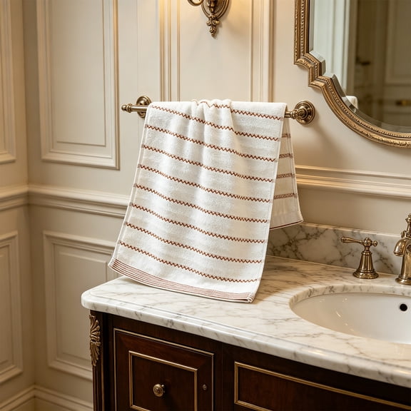 Inerposs Extra Large Turkish Bath Towel, Soft Highly Absorbent Shower Towel, Lightweight Portable Towel for Gym, Beach, Bathroom Use