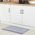 thumbnail image 1 of Inerposs Extra Thick Anti-Fatigue Kitchen Rug Mat - Non-Slip, Waterproof, and Stain Resistant Standing Desk Mat for Floor Comfort - Heavy Duty PVC Material (17.3x28in, Gray), 1 of 9