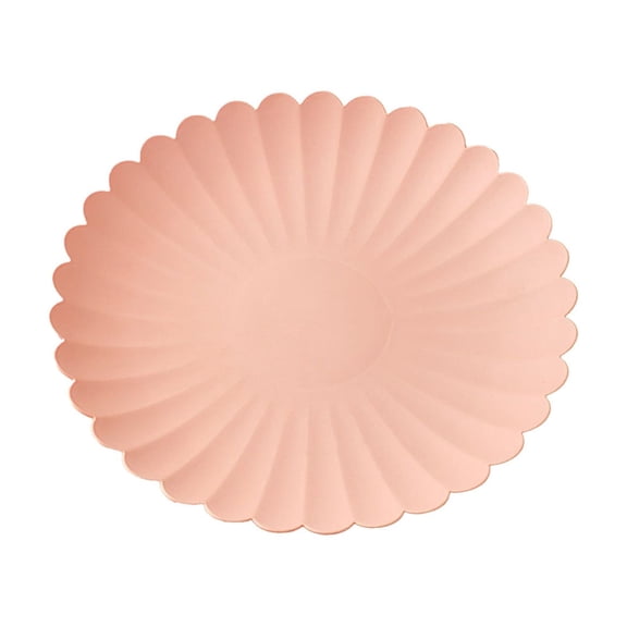 Inerposs Flower Shaped Snack Tray, Flower Shaped Serving Plate, Versatile Dessert Dish, Elegant Kitchen Serving Tray, Lightweight Stackable Serving Trays for Gatherings