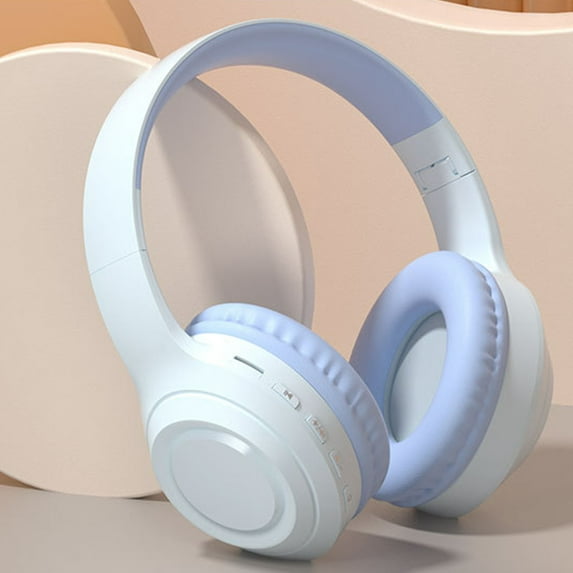 Inerposs Gradient Bluetooth Headsets with Noise Cancellation, Superior Battery Life, and Seamless Bluetooth Connection - Comfortable, Foldable Design - Wireless & Wired Modes