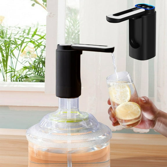 Inerposs Folding Water Pump, Automatic Water Dispenser, Rechargeable Water Extractor, High-Pressure Water Pump for Home and Outdoor Use, Quiet Operation Water Pump