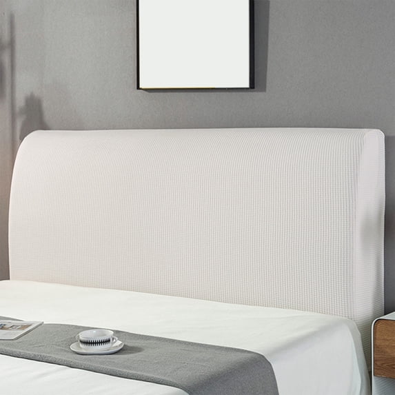 Inerposs Fully Enclosed Headboard Cover, Elastic Slipcover for Upholstered Headboards, Dustproof Fabric Protector, Stretchable Design for Easy Care, Modern Bedroom Decor Solution