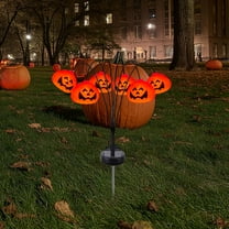 Inerposs Halloween LED Solar Powered Outdoor Lights, Ground Lights for Garden Decor, Energy Saving Solar Lighting, Waterproof Halloween Decorations, Ideal for Courtyard Use